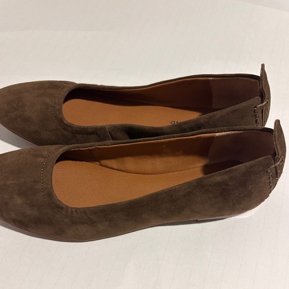 Lucky Brand Shoes - Lucky Brand | brown suede upper flats shoes| new wo box
